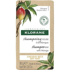 Noname KLORANE_Mango Shampoo Bar szampon w kostce  do włosów suchych z mango 80g