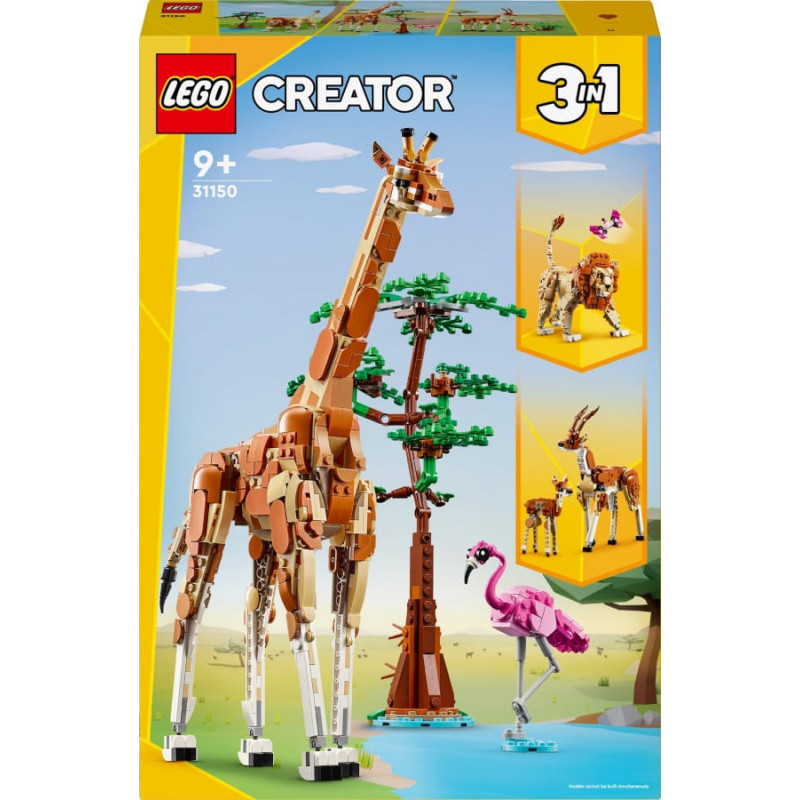 Lego 31150 Creator 3-in-1 Tiersafari