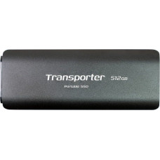 Patriot Transporter Portable SSD 512 GB, Externe SSD (schwarz, USB-C 3.2 Gen 2 (10 Gbit/s))