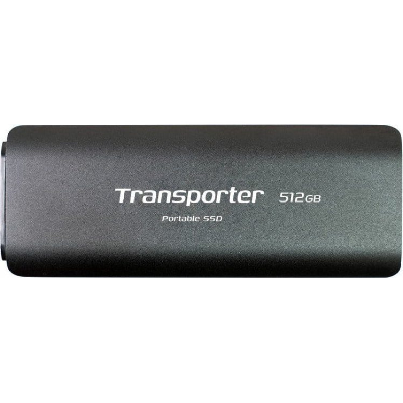 Patriot Transporter Portable SSD 512 GB, Externe SSD (schwarz, USB-C 3.2 Gen 2 (10 Gbit/s))