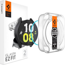 Spigen Spigen Glass tR EZ Fit 2 Pack - Samsung Galaxy Watch6 44mm