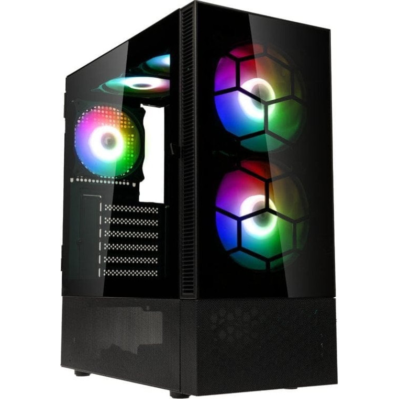 Kolink Obudowa Kolink Kolink Observatory MX Glass ARGB Midi Tower Case - black