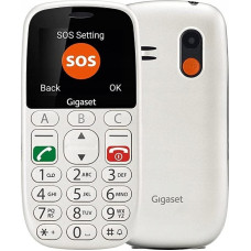 Gigaset Telefon komórkowy Gigaset Gigaset GL390 pearl white mit Ladeschale