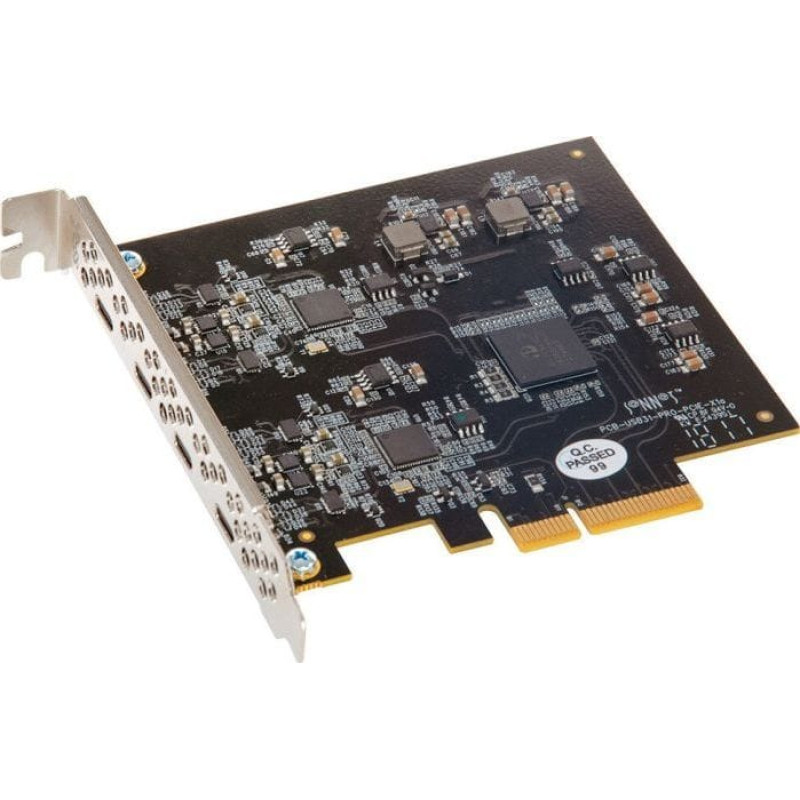 Sonnet Kontroler Sonnet PCIe 3.0 x4 - 4x USB-C 3.2 Gen 2 (USB3C-4PM-E)