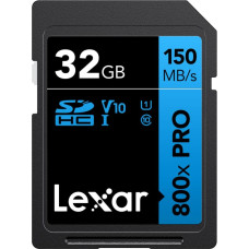 Lexar MEMORY SDHC 32GB UHS-I/LSD0800P032G-BNNNG LEXAR