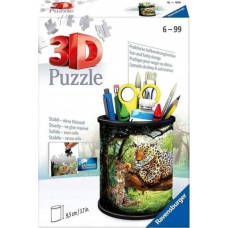 Ravensburger Puzzle 3D 54el przybornik Dzika przyroda 112630 RAVENSBURGER