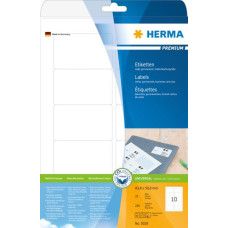 Herma Etykiety Premium A4, białe, papier matowy, 250 szt., zaokrąglone narożniki. (5028)