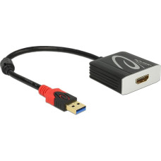 Delock Adapter USB Delock USB - HDMI Czarny  (62736)