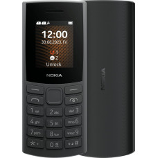 Nokia Telefon komórkowy Nokia Nokia 105 4G Dual SIM Black