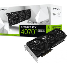 PNY Karta graficzna PNY GeForce RTX 4070 Ti SUPER Verto OC 16GB GDDR6X (VCG4070TS16TFXPB1-O)