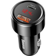 Baseus Ładowarka Baseus BS-C20C 1x USB-A 1x USB-C 6 A  (BSU057BLK)