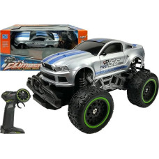 Lean Sport Auto Zdalnie Sterowane R/C Wysokie Koła Srebrne