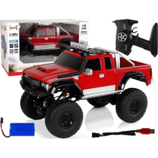 Leantoys Auto Off- Road R/C 2.4G Climbing Car 1:8 czerwony