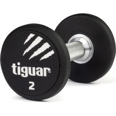 Tiguar hantel TI-WHPU0020 gumowany 1 x 2 kg