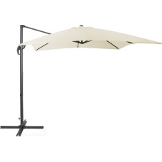 Beliani Parasol ogrodowy 250 x 250 cm jasnobeżowy MONZA (86104)