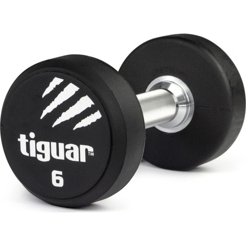 Tiguar hantel TI-WHPU0060 gumowany 1 x 6 kg