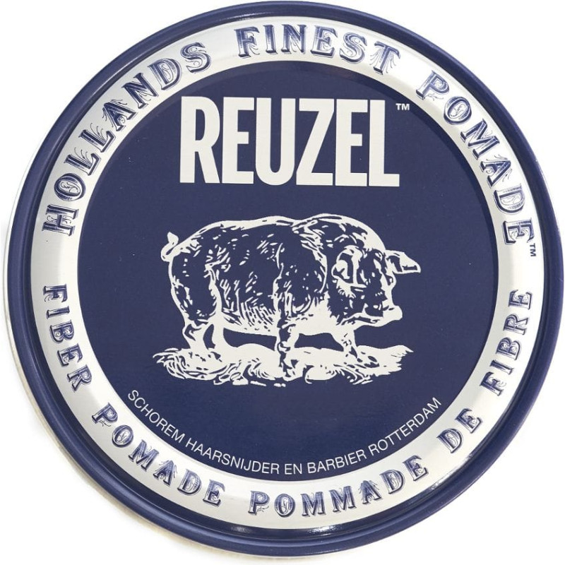 Reuzel Hollands Finest Pomade mocna włóknista pomada na bazie wody Navy 35g