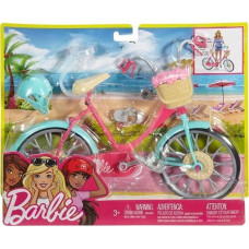 Barbie Lalka Barbie Barbie BARBIE - ROWER DLA LALKI RÓŻOWY DVX55