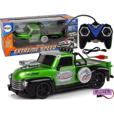 Leantoys Auto zdalnie sterowane 1:18 zielone Pick-up