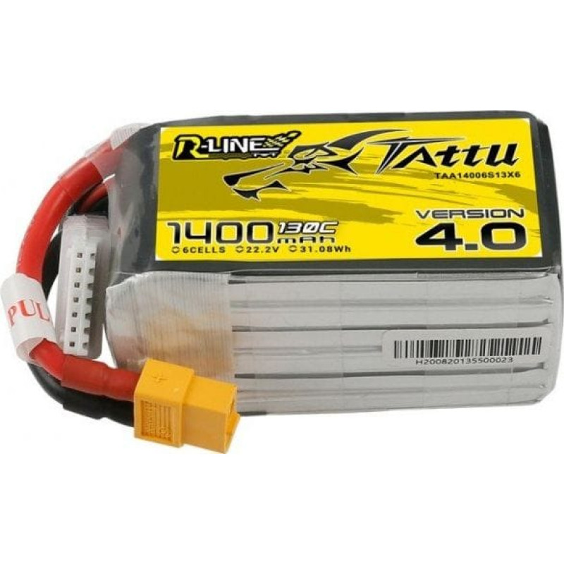 Gens Ace 1400mAh 22.2V 130C TATTU R-Line Gens Ace