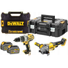 Dewalt Zestaw elektronarzędzi Dewalt 7-elementowy (DCK2055T2T-QW)