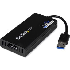 Startech Adapter USB StarTech USB - DisplayPort Czarny  (USB32DP4K)