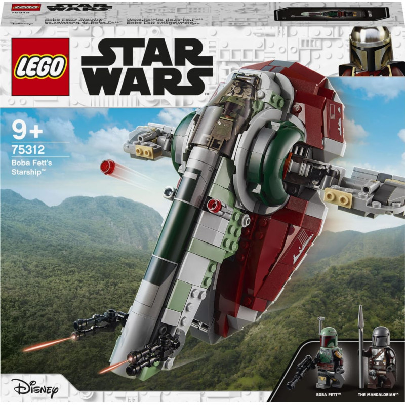 Lego Star Wars Statek kosmiczny Boby Fetta (75312)