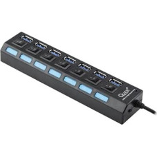 Quer HUB USB Quer 7x USB-A 3.0 (KOM0941)