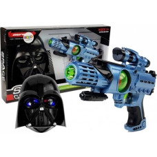 Leantoys Pistolet Laserowy Maska Wojownika Kosmosu Zestaw