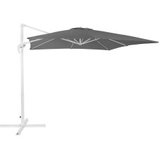 Beliani Parasol ogrodowy 250 x 250 cm ciemnoszary MONZA (86109)