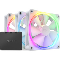 Nzxt Wentylator Nzxt F120 RGB 3-pack + Hub (RF-R12TF-W1)