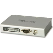 Aten Adapter USB Aten USB - RS-232 Srebrny  (UC2324-AT)