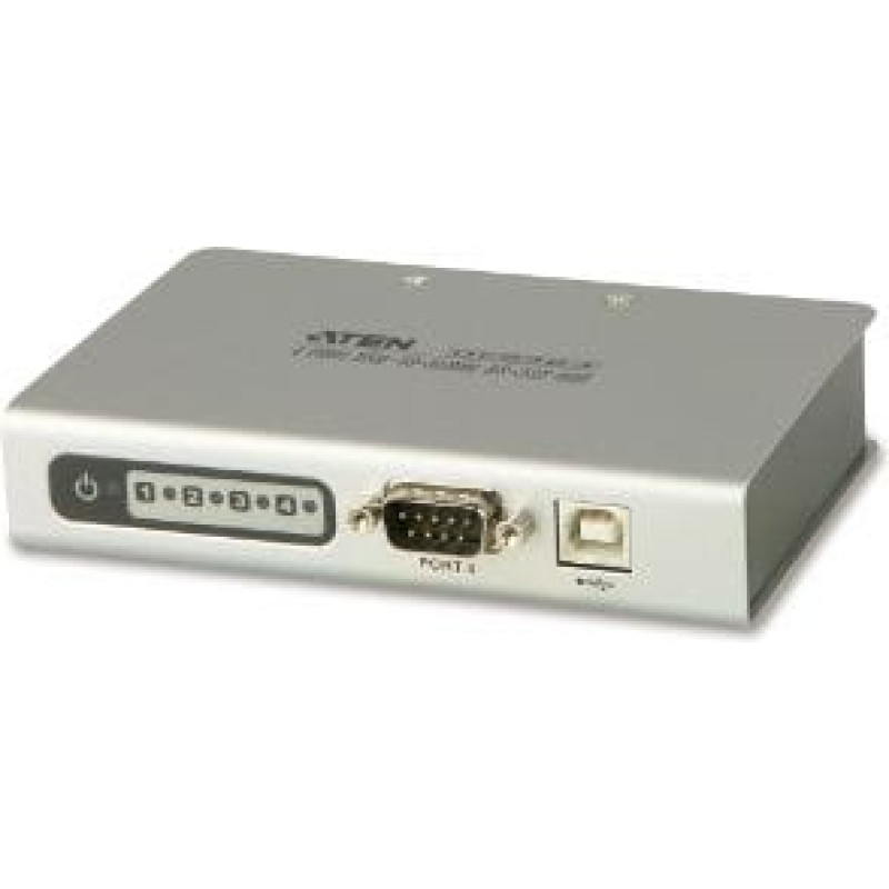 Aten Adapter USB Aten USB - RS-232 Srebrny  (UC2324-AT)