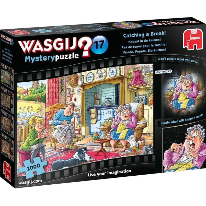 Jumbo Puzzle 1000 Wasgij Chwila spokoju G3