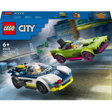 Lego City Pościg radiowozu za muscle carem (60415)