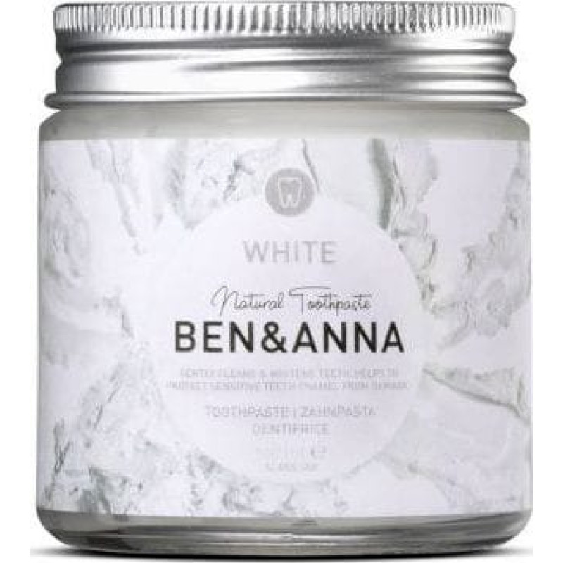 Ben&Anna Pasta do zębów Natural Toothpaste White 100ml