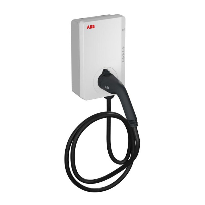 ABB Terra 11kW charging station with 5m wallbox cable