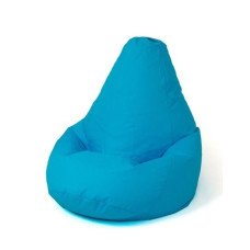 Go Gift Sako bag pouffe Pear blue XXL 140 x 100 cm