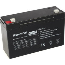 Green Cell AGM Battery 6V 12Ah - Batterie - 12.000 mAh Sealed Lead Acid (VRLA)