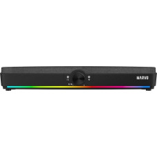 Marvo Soundbar Marvo Marvo Soundbar SG-286, 2.0, 10W, czarny, regulacja głośności, podświetlenie RGB, USB/Bluetooth, 60Hz-20kHz