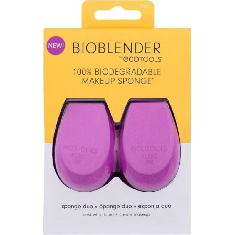 Ecotools EcoTools, Bioblender, Makeup Sponge, Duo, Purple For Women