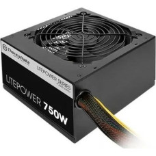 Thermaltake Zasilacz Thermaltake Zasilacz - Litepower II Black 750W (Active PFC, 2xPEG, 120mm, Single Rail)