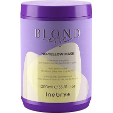 Inebrya INEBRYA_Blondesse No-Yellow Mask maska do włosów blond, rozjaśnionych, z pasemkami i siwych 1000ml