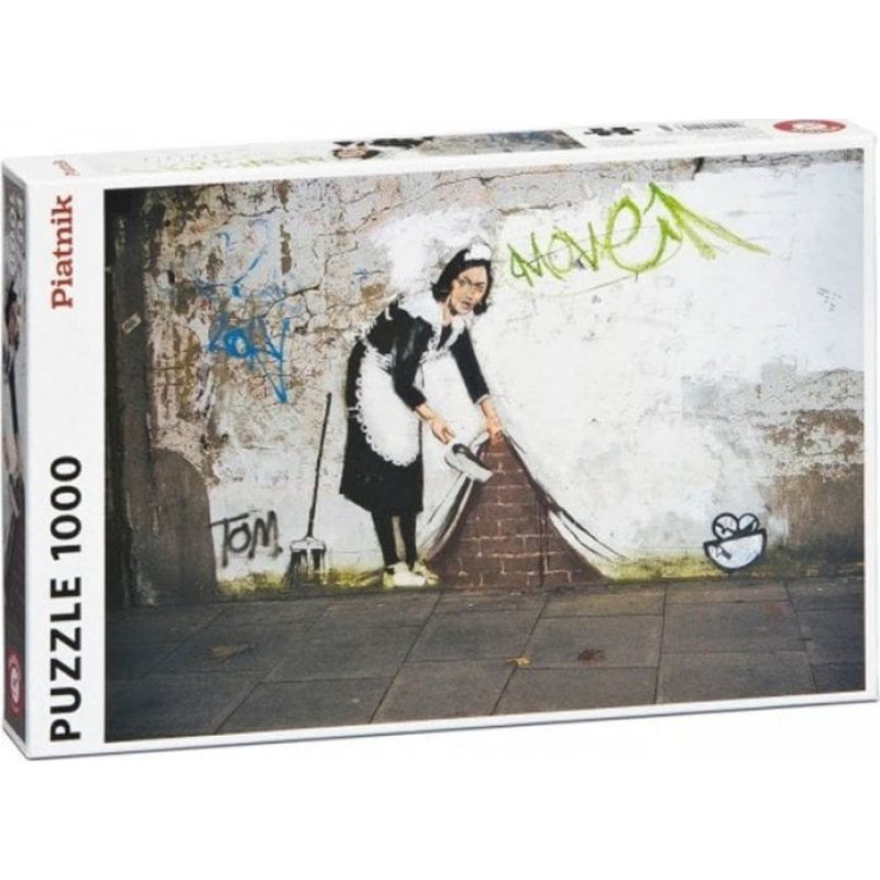 Piatnik Puzzle 1000 Banksy, Pokojówka PIATNIK