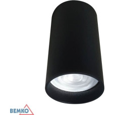 Bemko Lampa sufitowa Bemko Oprawa nasufitowa punktowa ULTER nieregulowana fi55 GU10 max. 1x50W czarna C23-DLU-R-GU10-150-BL