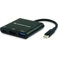 Conceptronic Stacja/replikator Conceptronic DONN01B USB-C - HDMI + USB-C + USB Czarny  (DONN01B)