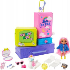 Mattel Lalka Barbie Mattel Extra - Mała lalka + zwierzątka (HDY91)