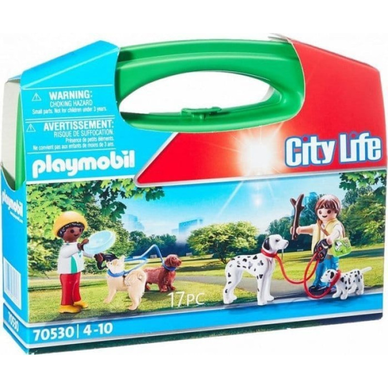 Playmobil Playmobil Zestaw City Life 70530 Skrzyneczka Spacer z psami