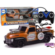 Leantoys Auto zdalnie sterowane 1:18 brązowe Pick-up