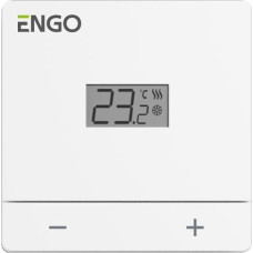 Engo Engo przewodowy regulator temperatury, biały zasilanie sieciowe 230V EASY230W